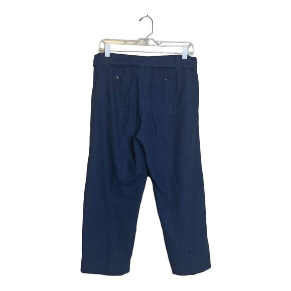 Liz Claiborne blue cropped casual pants size small - Picture 9 of 9